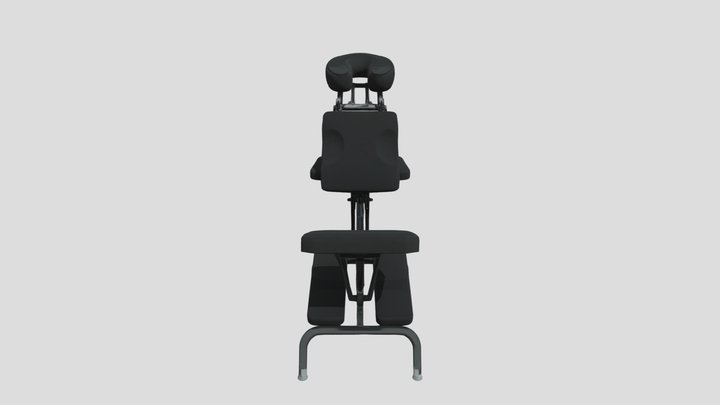Massage Chair Illustration 3D Model
