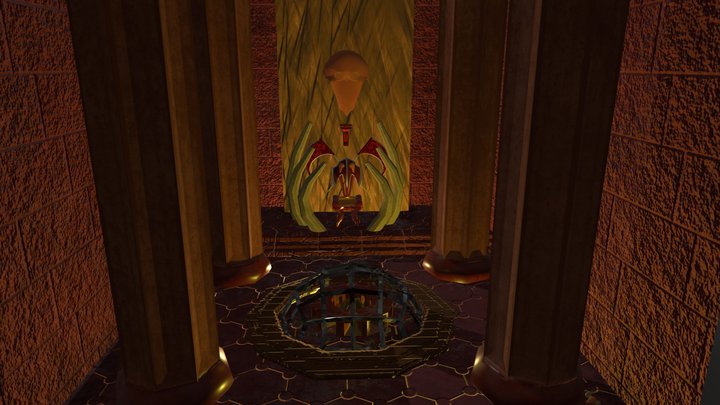 Reapers Throne Room Sketch Fab 3D Model