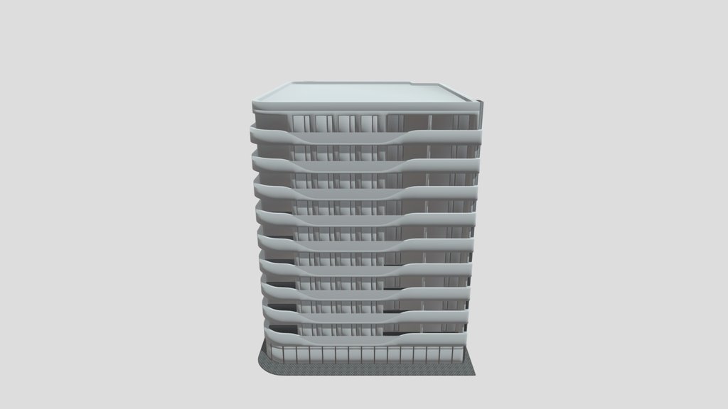 Modern Apartment Building