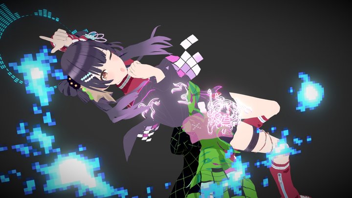 Fuyuko Mayuzumi 黛冬優子 3D Model