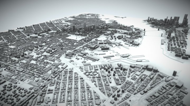 Brooklyn, New York, USA 3D Model
