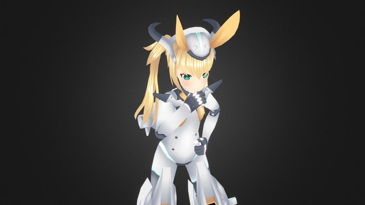 tr6_gundam GIRL 3D Model