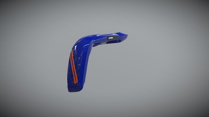 SPION JETBUS 5 BY ADIPUTRO MIDDLE POLY, LOW POLY 3D Model