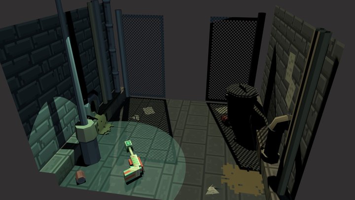 Alleyway 3D Model
