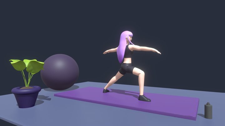 Yoga Leticia 3D Model