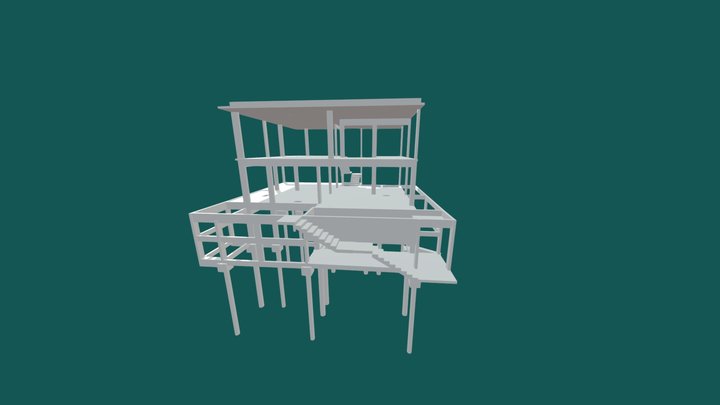 Projeto estrutural Frederico 3D Model