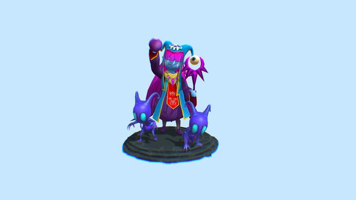 The Summoner 3D Model