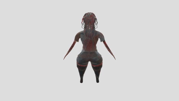 Bloody witch 3D Model