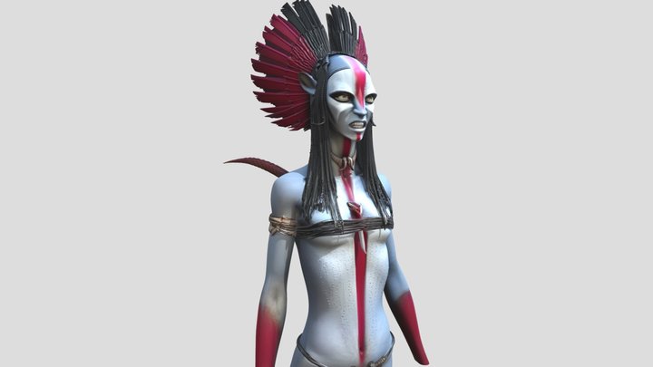 Varang-character-from-Avatar-3-ash-and-fire 3D Model