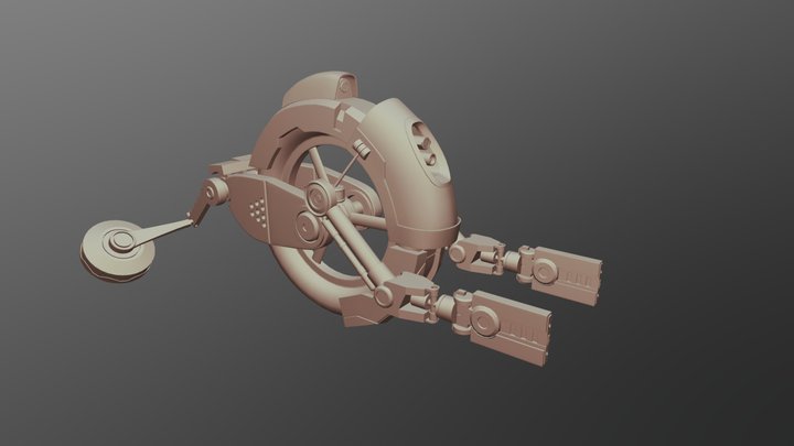 Dron 3D Model