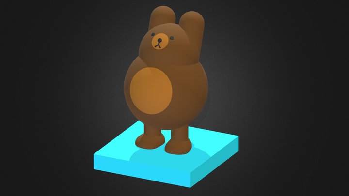Lim Brownbear 3D Model
