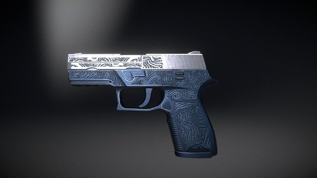 P250 Pearl 3D Model