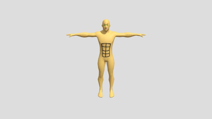 Human-humanoid 3D models - Sketchfab