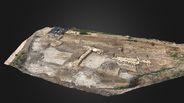 Archeology "Dos le Môtie" 3D Model