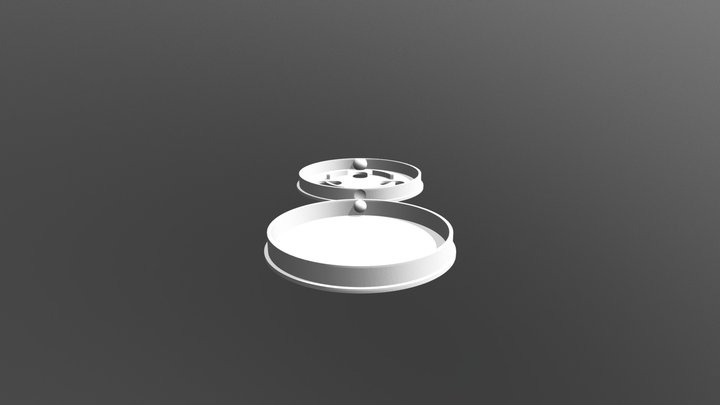 Botón para Led 3D Model