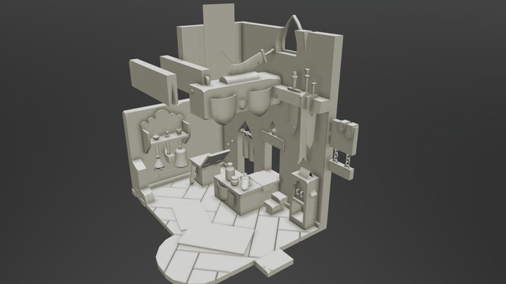 Blacksmith 3D Model