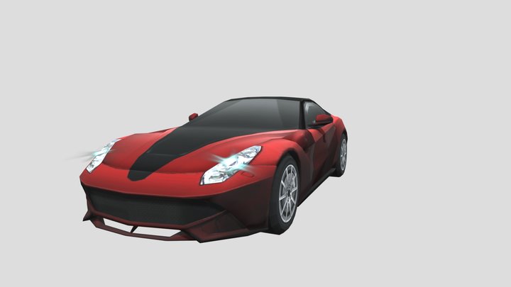 fast racing 3d - ferrari f12berlinetta – Gratis 3D-model STL