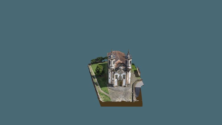 Igreja de São Francisco de Assis em Ouro Preto 3D Model