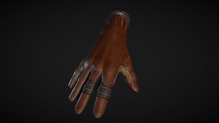 VR Glove |High Poly| 3D Model