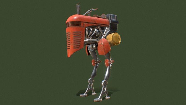 Farming Walker 3D Model