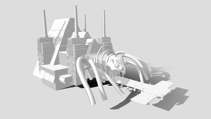 Spider Queen Lair 5 3D Model