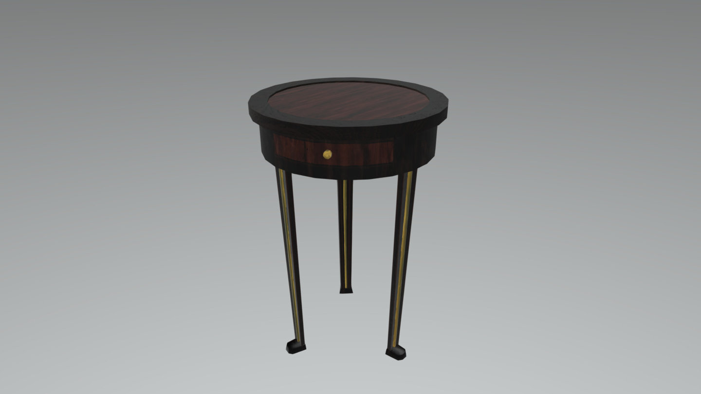 Coffee table (low poly)