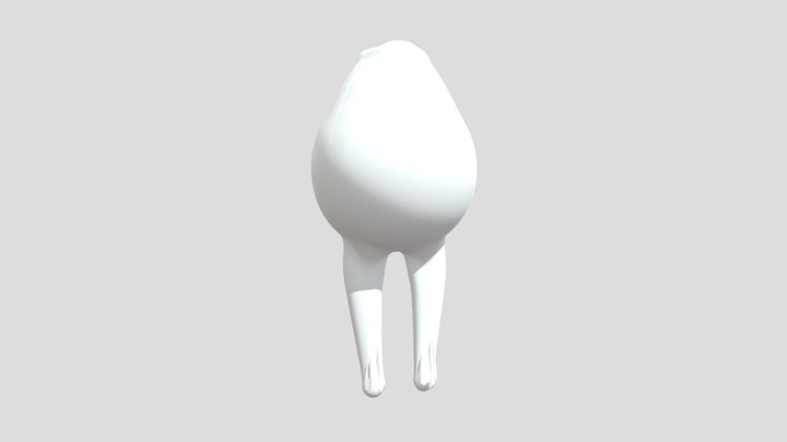 Evil egg 3D Model