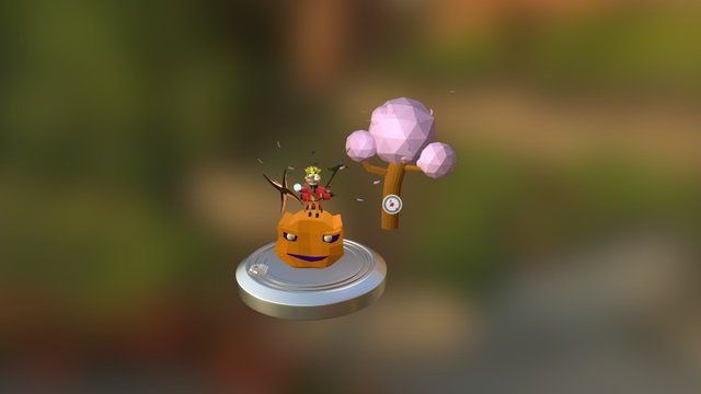 Zombie Naruto 3D Model