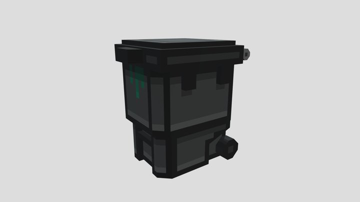 Garbage Bin 3D Model