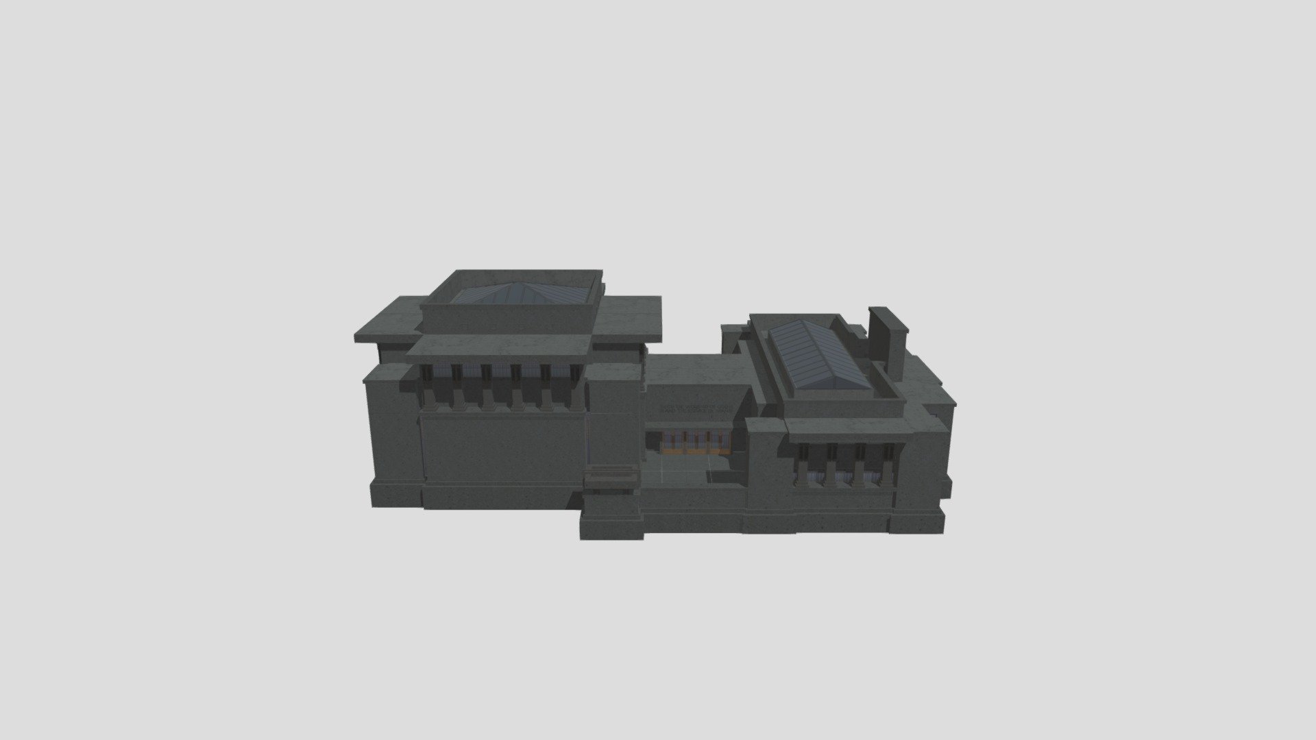 Unity Temple - 3D model by jerominome [a69cb6d] - Sketchfab