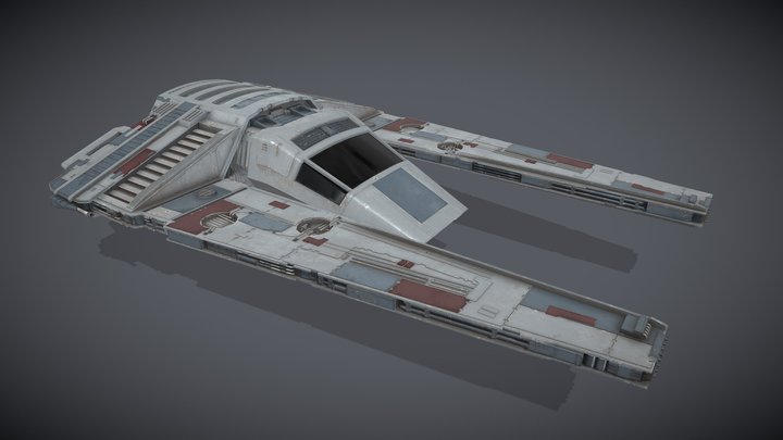 Imp Ship (Ugly Ship) 3D Model
