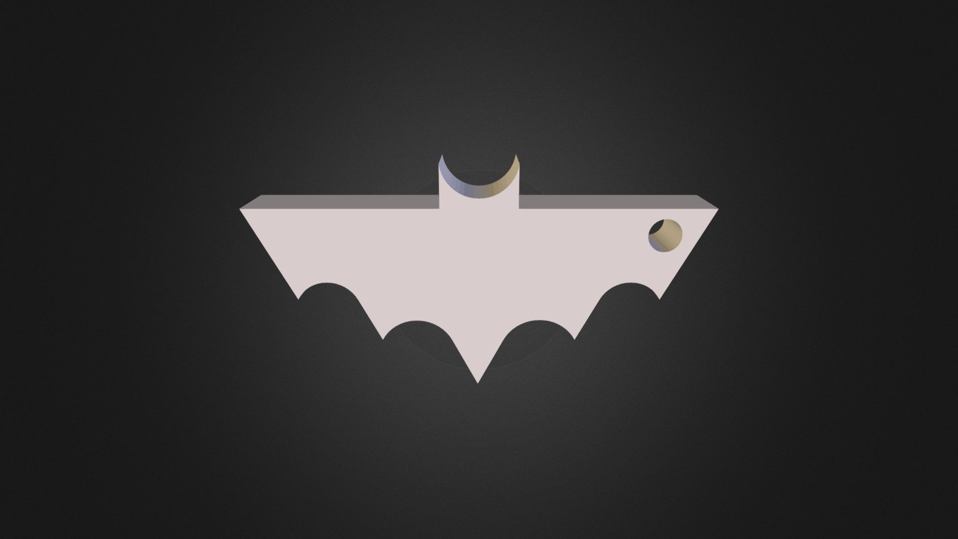 bat symbol - 3D model by 3dindustries [a69dfbf] - Sketchfab