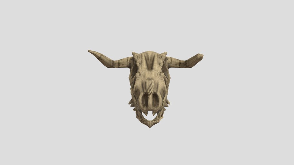 Dragon skull