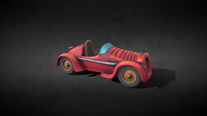 Coche de juguete 3D Model