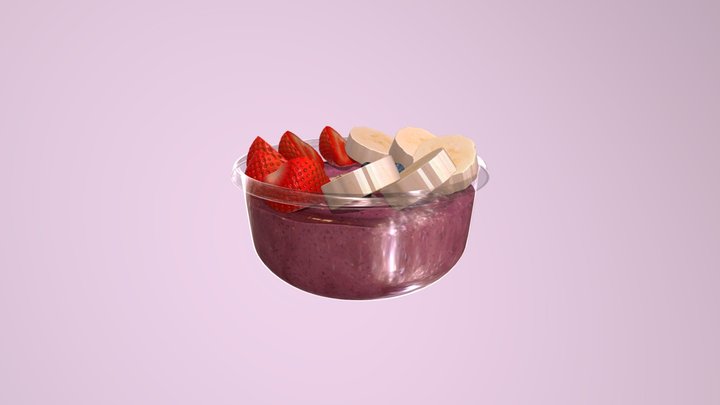 Acai Bowl – Modèle 3D gratuit STL