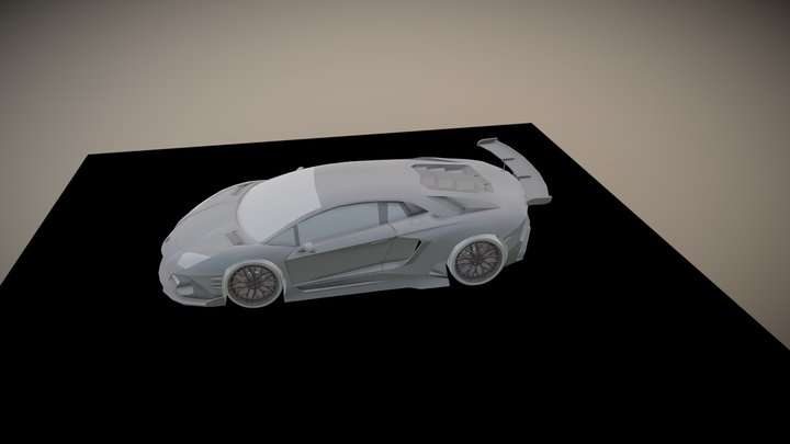 Lamborghini Aventador 3D Model