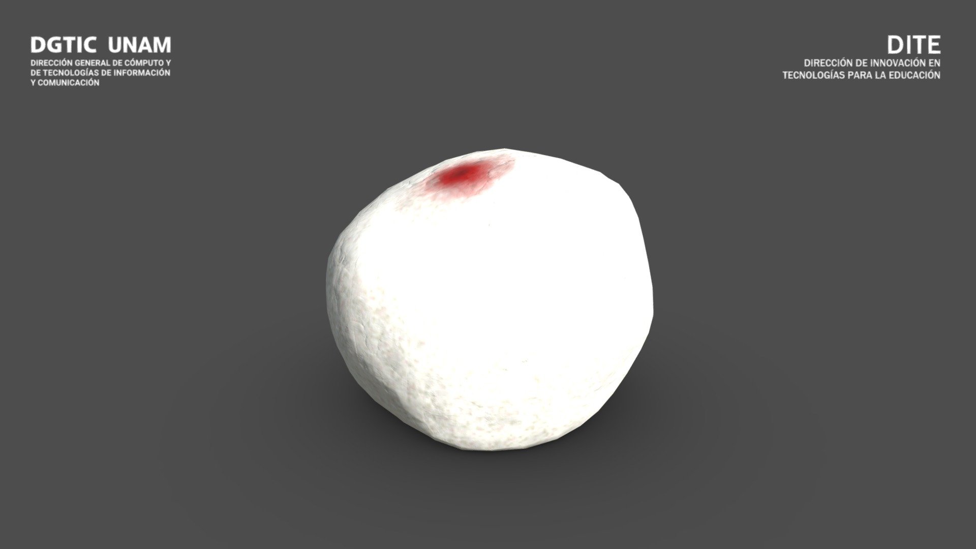 Torunda de algodón con sangre - 3D model by UNAM | DGTIC | DITE | DRDE ...