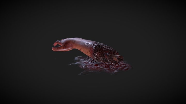 Battered meat 3D Model
