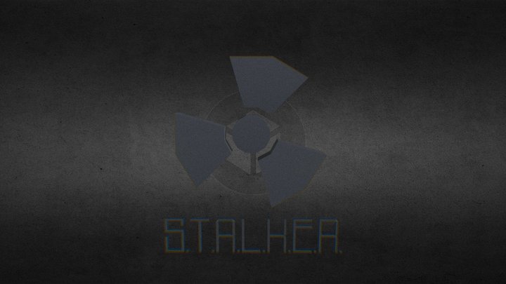 STALKER logo 3D Model