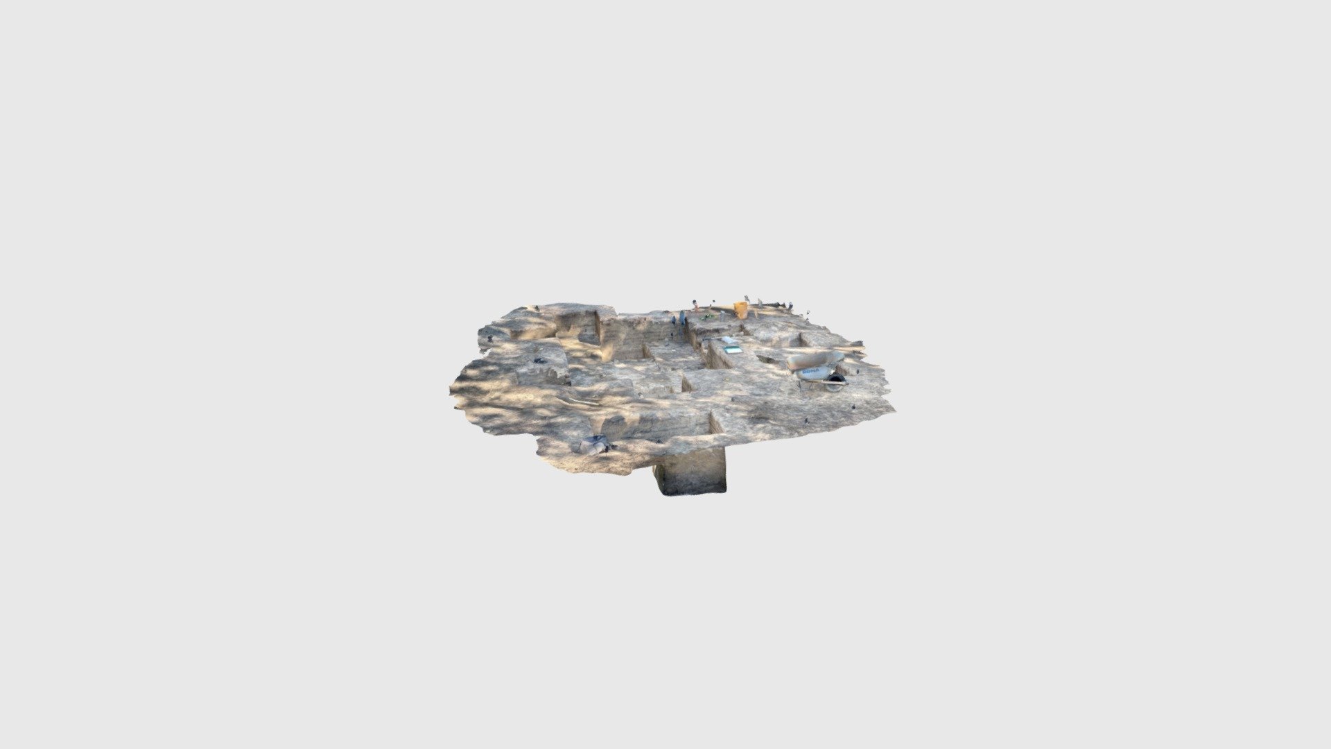 Excavation - 3D model by turtleislandcrm [a6a0557] - Sketchfab