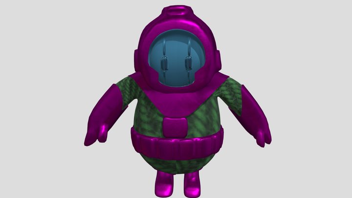 Kang conquistador fall guy 3D Model