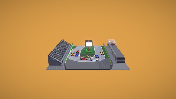 Projet modélisation Anouk Desjardins - Formule 1 3D Model
