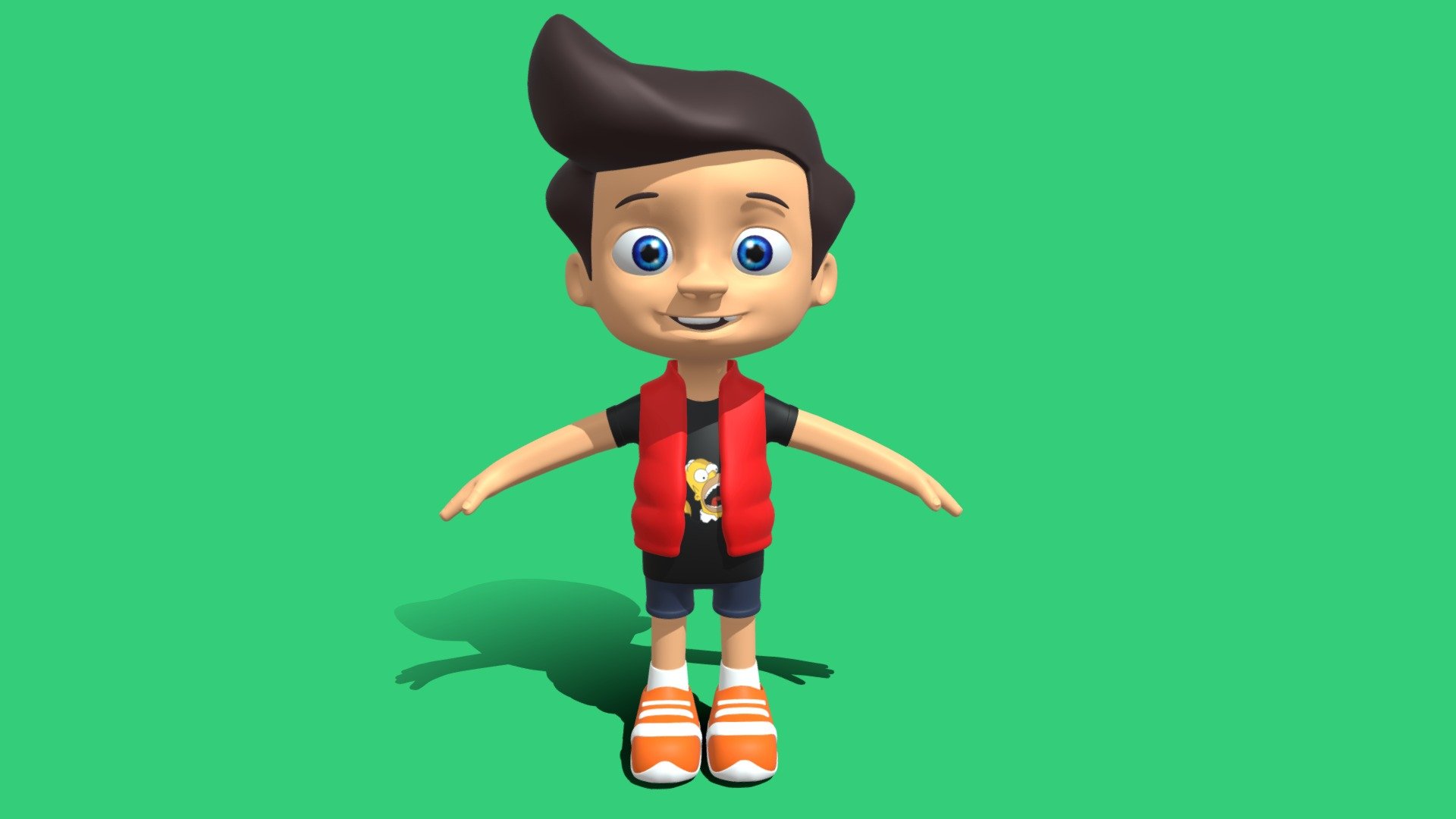 3D Cartoon Character - Buy Royalty Free 3D model by Gajendra Jaiswal ...