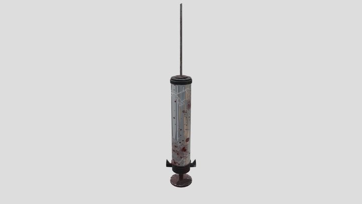 Syringe 3D Model