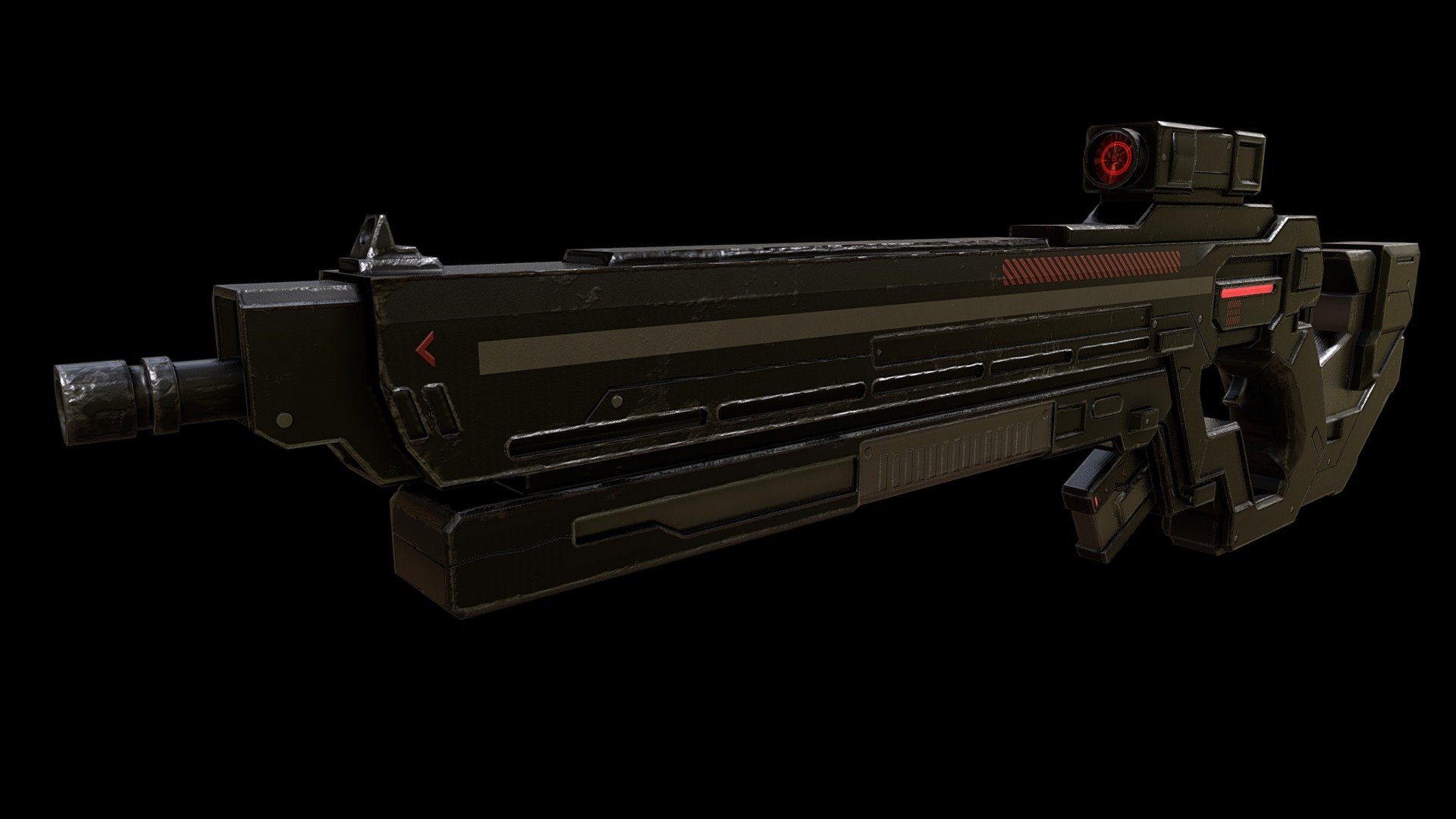 Nexus Hybrid Rifle - Download Free 3D model by Bl4ckGh0st [a6a1c75 ...