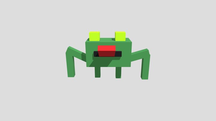 Frog (Glb Model) 3D Model
