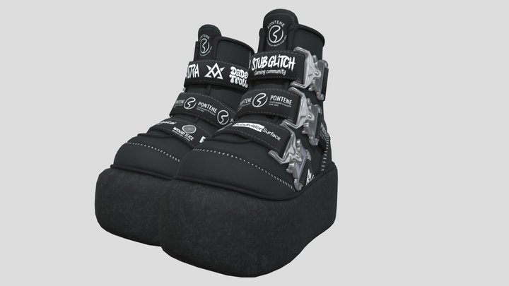 Platform Shose 3D Model