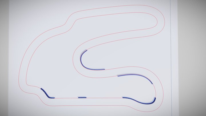 Derby Race Track 3D Model