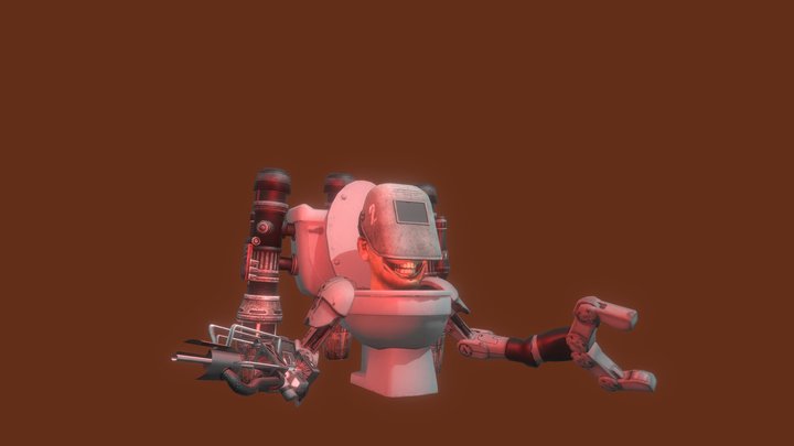 Welder Toilet 3D Model