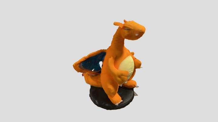Charmander Photogrammetry Model 3D Model